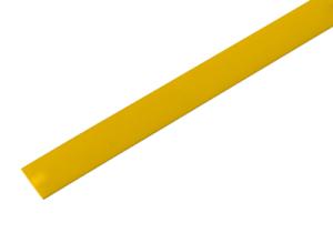 Трубка термоусаживаемая ТУТ нг 13,0/6,5мм, желтая, упаковка 50шт. по 1м REXANT